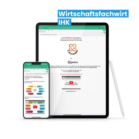 Lernkarten Geprüfter Wirtschaftsfachwirt IHK mit allen 9 Fächern - App-Gutschein Stand: 2025 für angehende Profis und Experten in der Wirtschaft Deutschlands